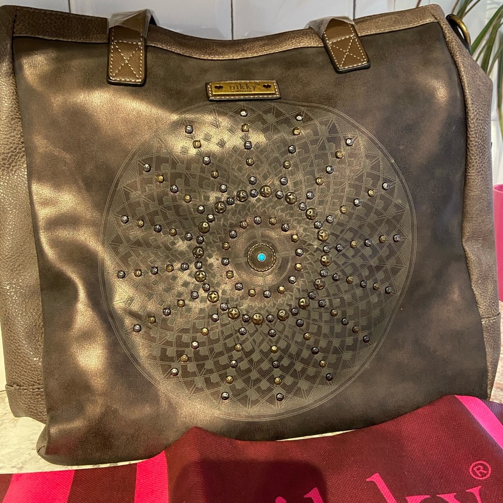 Nikky by Nicole Lee Studded Tote 👜
